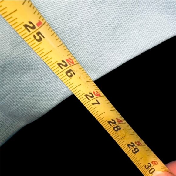 Liquid Blue Grateful Dead Logo Print Lightweight Hoodie in Sky Blue Size Medium - Picture 6 of 8